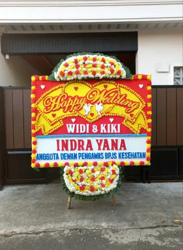 Papan Bunga Pernikahan sukajadi pekanbaru